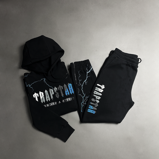 Conjunto TrapStar Chenille Decoded Tracksuit Lightning Edition