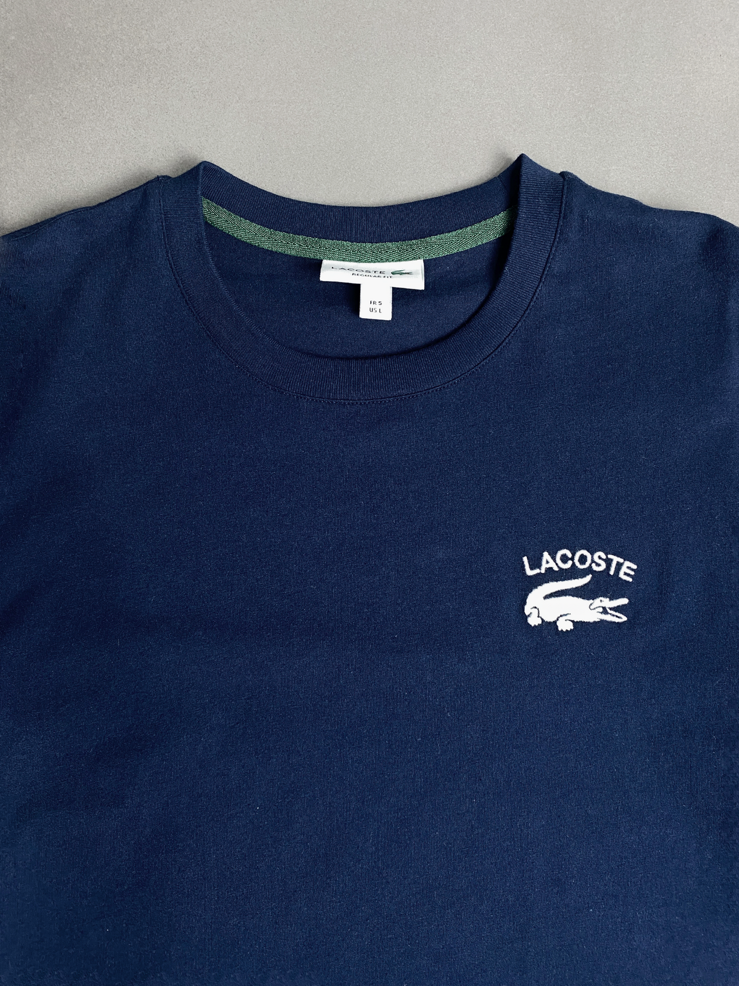 Camiseta Lacoste azul navy