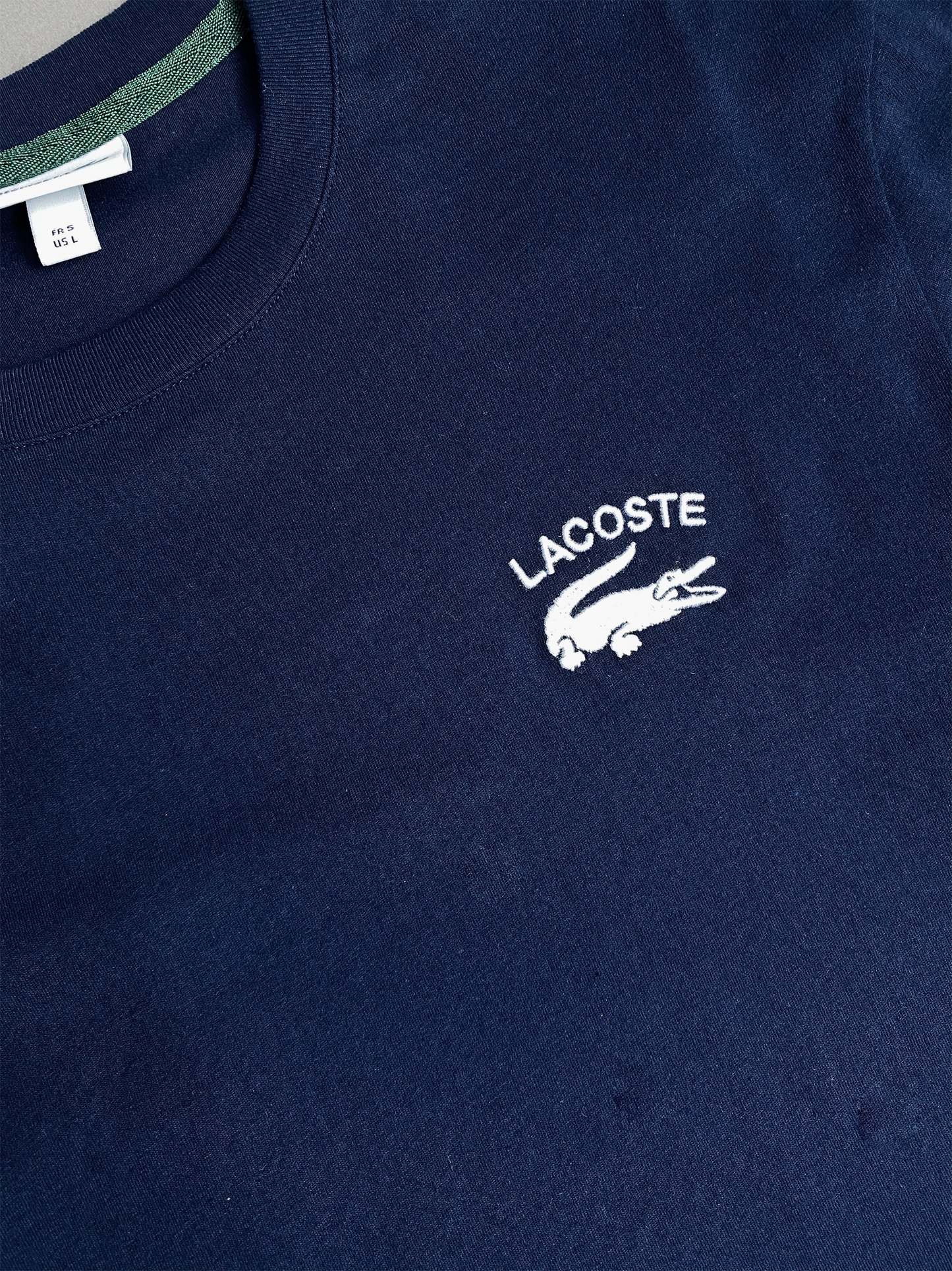 Camiseta Lacoste azul navy