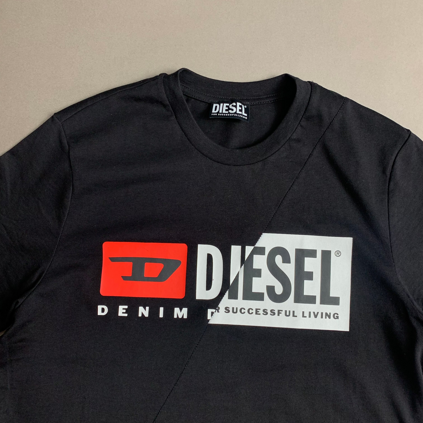 Camiseta Diesel T-Diego Cuty  Preto