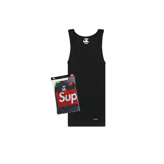 Pack de 3 Regatas Supreme x Hanes preta