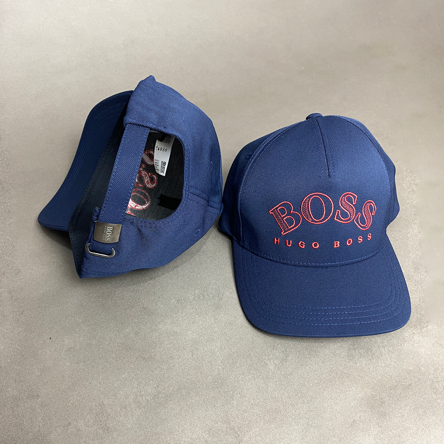 Boné HUGO BOSS logo azul navy