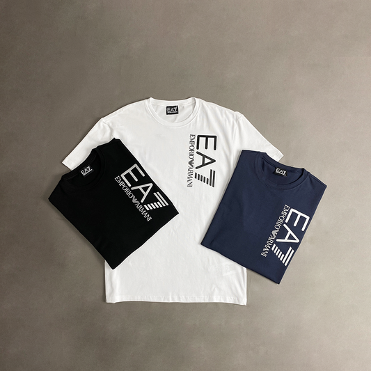 Camiseta EA7 vertical logo