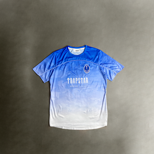 Camiseta TrapStar Ignorant Footbal Jersey Gradient Blue