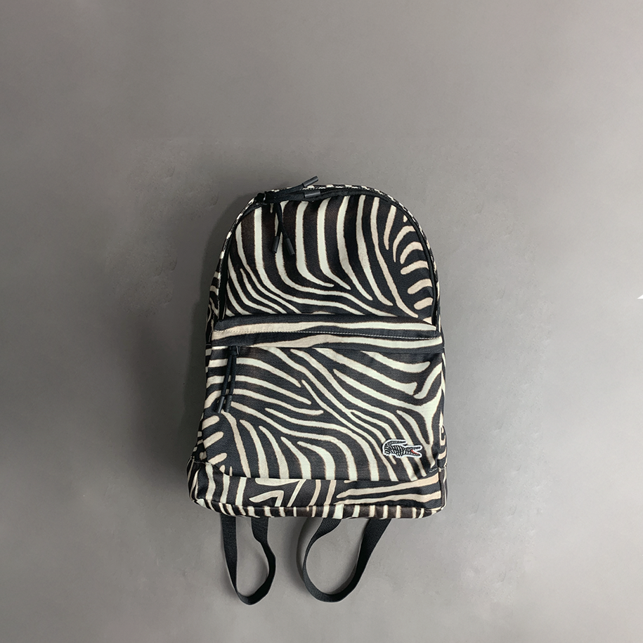 Mochila Lacoste x National Geographic Zebra